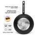 Wok Pan 28cm Vela Rock With Induction Bottom (Aluminum With Non-Stick Coating)