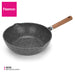 Wok Pan 28cm Milano Series Aluminum with Induction Bottom