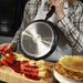 Crepe Pan 22cm, Aluminum Non-Stick Coating Crepe Pan Fiore Series, Ergonomic Bakelite Handle, Induction Bottom