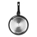 Deep Frying Pan 26cm Fiore Series with Aluminum And Non Stick Coating Black