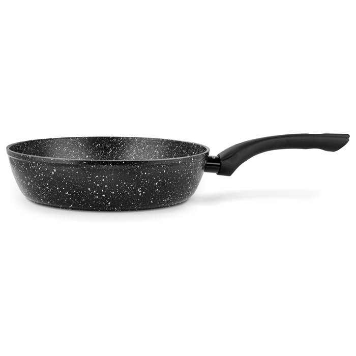 Deep Frying Pan 26cm Fiore Series with Aluminum And Non Stick Coating Black