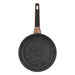 Deep Frying Pan 24cm Diamond Series Aluminum  with Induction Bottom