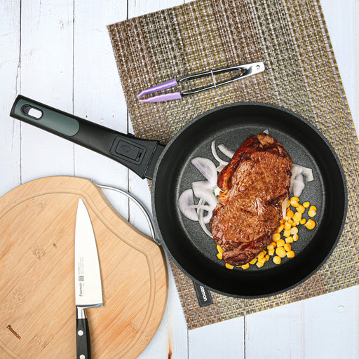 Deep Frying Pan 28cm With Detachable Handle BRILLIANT with Aluminum and Non Stick Coating