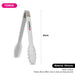 Tongs with Nylon. Silicone And  Stainless Steel 23cm BIANCA