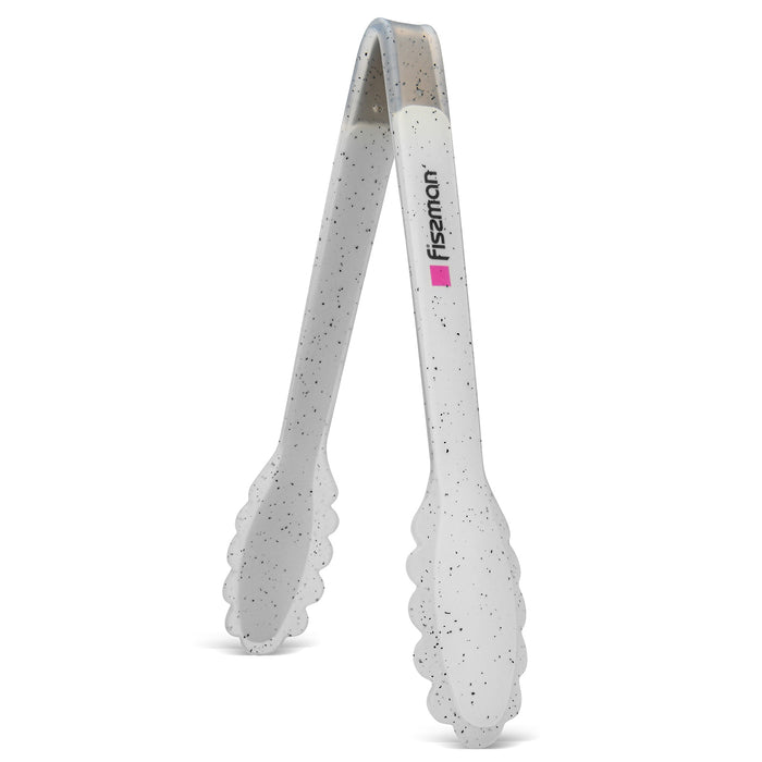 Tongs with Nylon. Silicone And  Stainless Steel 23cm BIANCA