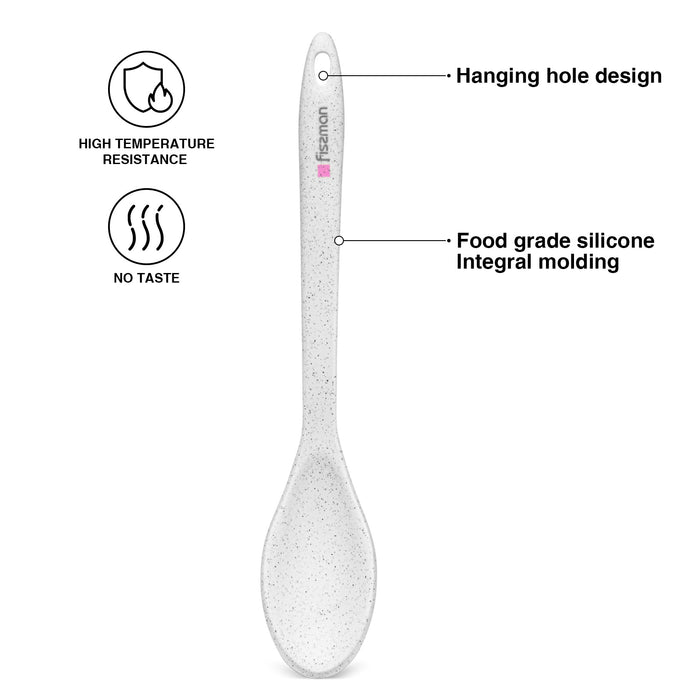 Serving Spoon with Nylon And Silicone 33.5cm BIANCA