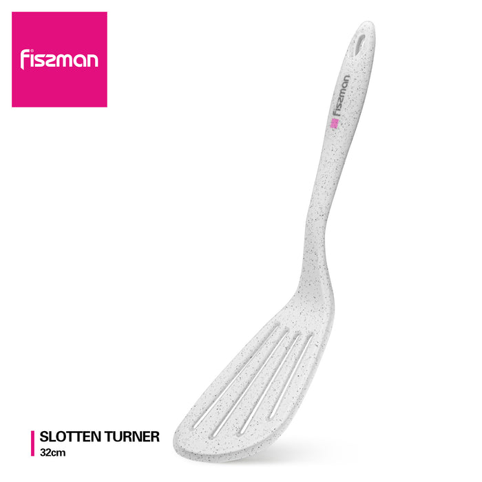 Slotted Turner with Nylon And Silicone 32cm BIANCA