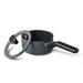 Saucepan 1.4L with Glass Lid, TouchStone Non-Stick Coating Aluminum Saucepan 16x7.9cm Laura Series