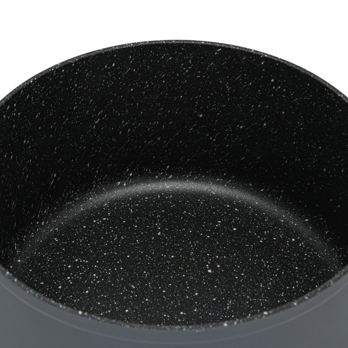 Stockpot 3LTR/20cm with Glass Lid, Aluminum with Induction Bottom