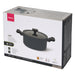 Stockpot 3LTR/20cm with Glass Lid, Aluminum with Induction Bottom