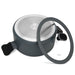 Stockpot 3LTR/20cm with Glass Lid, Aluminum with Induction Bottom