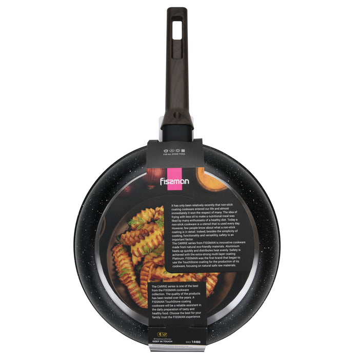 Frying Pan 28cm Carrie Aluminum with Induction Bottom