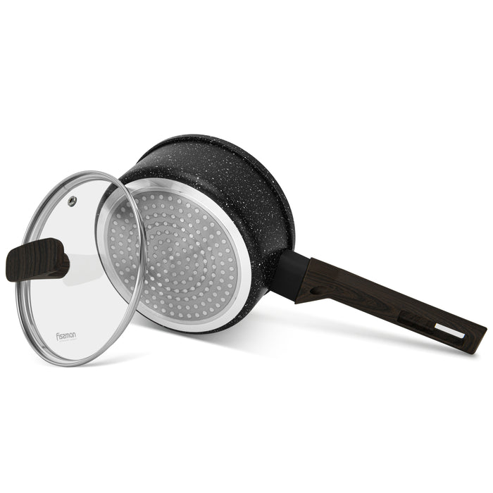 1.4LTR Saucepan 16cm Aluminum with Induction Bottom