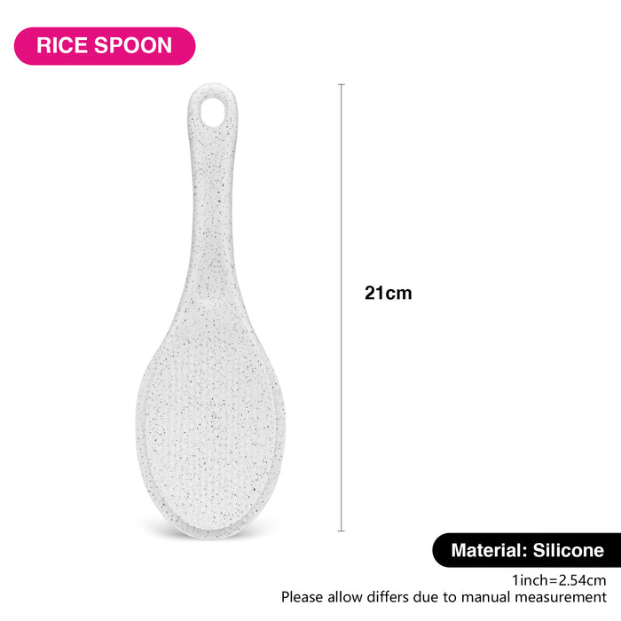 Rice Spoon Bianca Series 21cm (Nylon + Silicone)