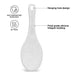 Rice Spoon Bianca Series 21cm (Nylon + Silicone)