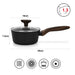 Sauce Pan Cuisine 16cm/1.3LTR With Glass Lid Aluminium With Non-Stick Coating