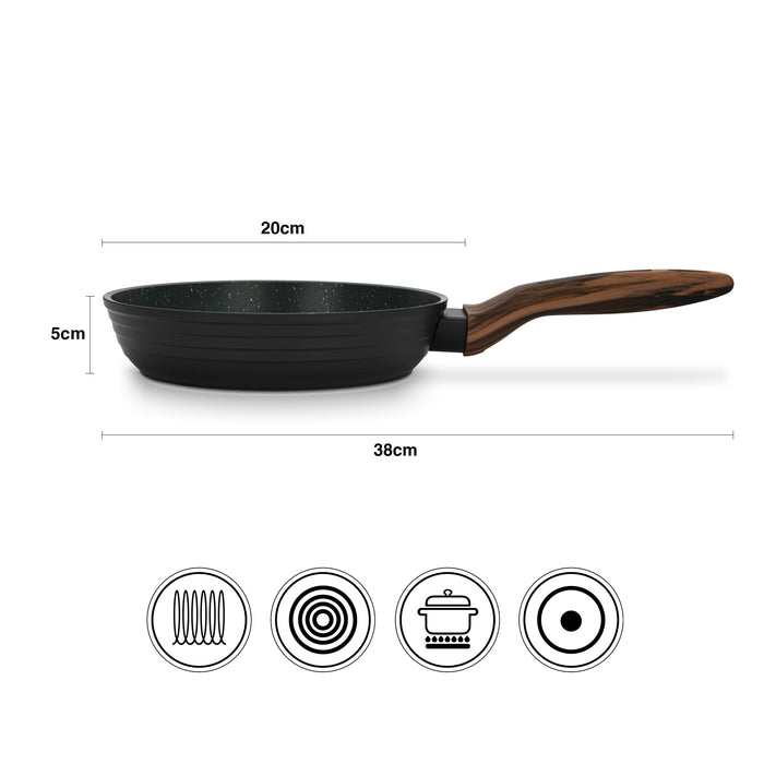 Frying Pan Cuisine 20cm Aluminium With Non-Stick Coating