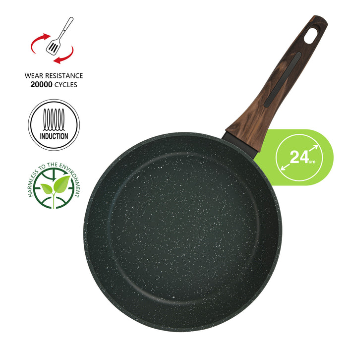 Frying Pan Cuisine 24cm Aluminium With Non-Stick Coating