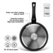 Frying Pan Angela 22cm Aluminium With Non-Stick Coating