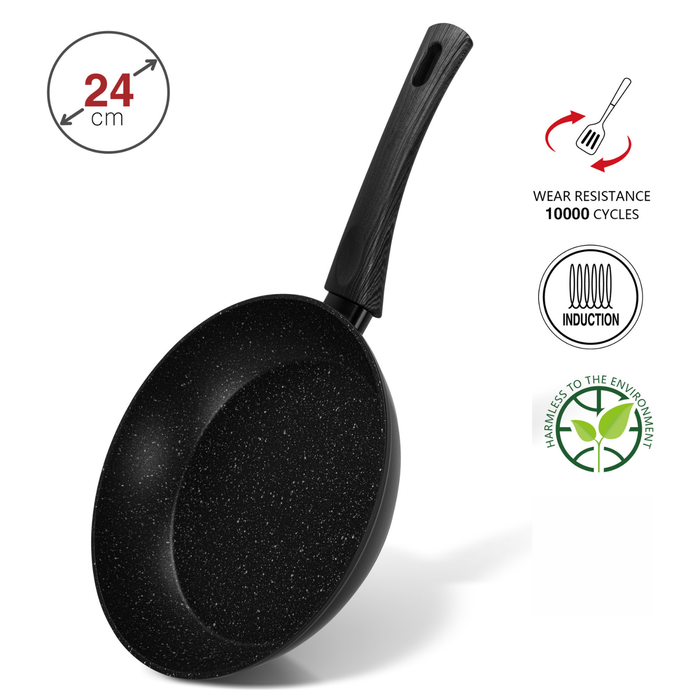 Frying Pan Angela 24cm Aluminium With Non-Stick Coating