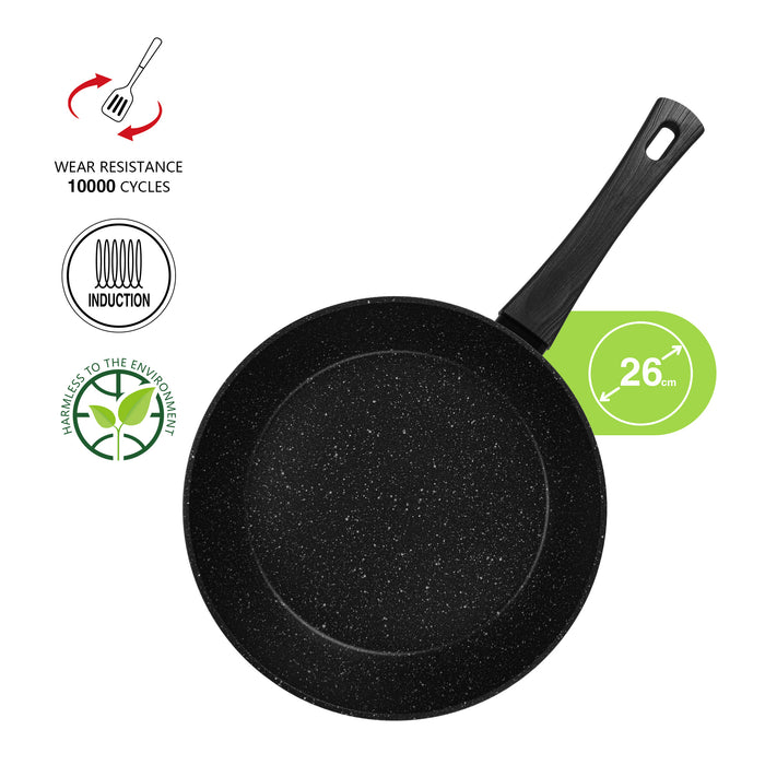 Frying Pan Angela 26cm Aluminium With Non-Stick Coating