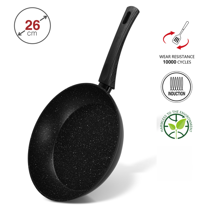 Frying Pan Angela 26cm Aluminium With Non-Stick Coating