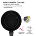 Sauce Pan Angela 16cm/1.39 LTR With Glass Lid Aluminium With Non-Stick Coating