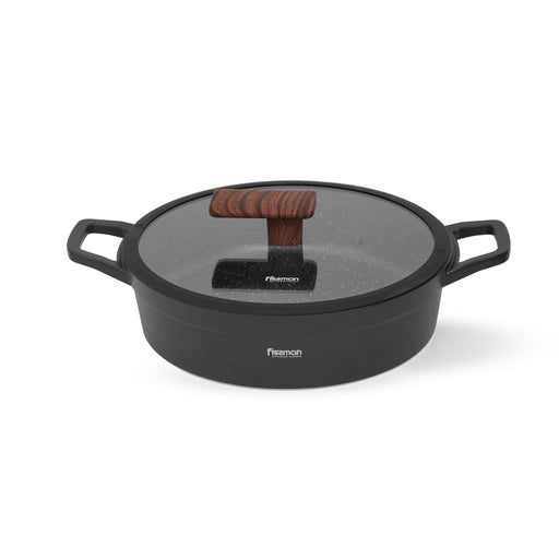 Shallow Casserole Filomena Series 28cm/3.5LTR with Glass Lid