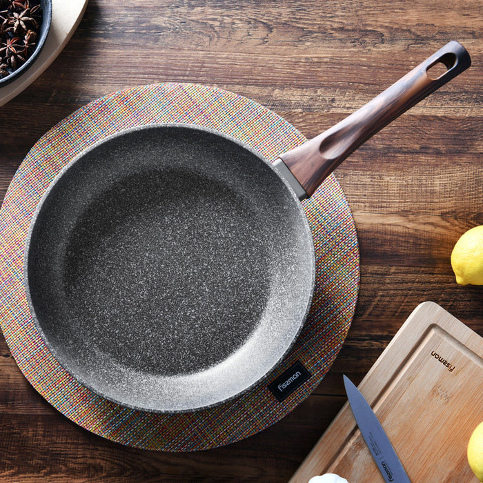 Frying Pan 20cm With Induction Bottom Black/Brown