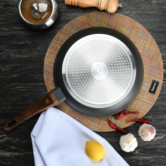 Frying Pan 20cm With Induction Bottom Black/Brown