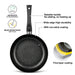 Deep Frying Pan Promo Series 20cm with Induction Bottom