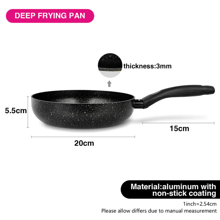 Deep Frying Pan Promo Series 20cm with Induction Bottom