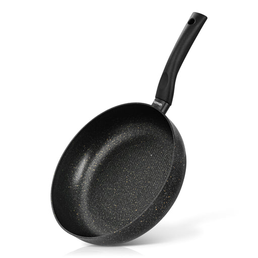 Deep Frying Pan28х7cm Promo Series Aluminium With Induction Bottom Black