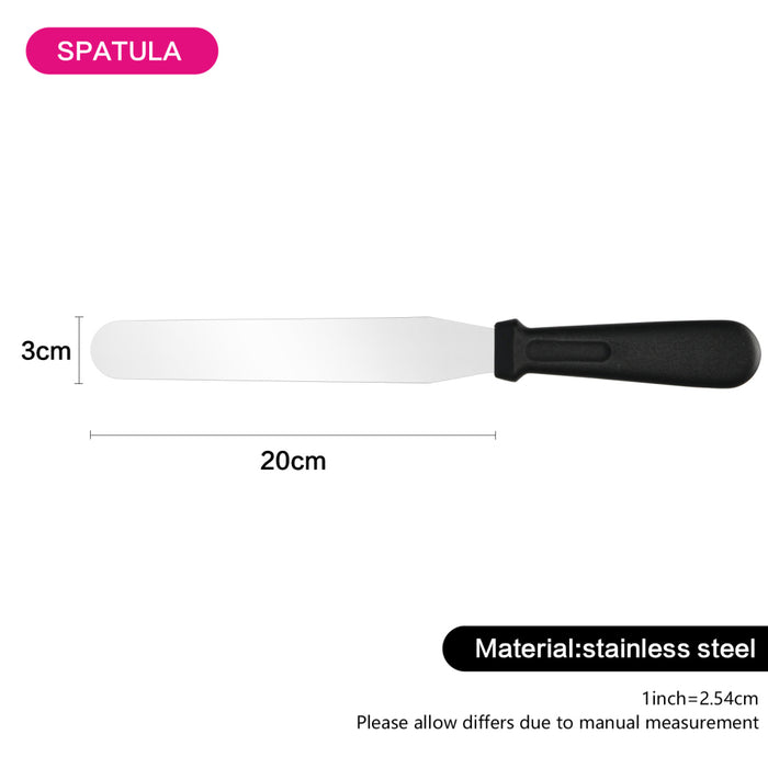 Palette Knife for Baking, Icing Knife Angled Spatula Stainless Steel 20cm