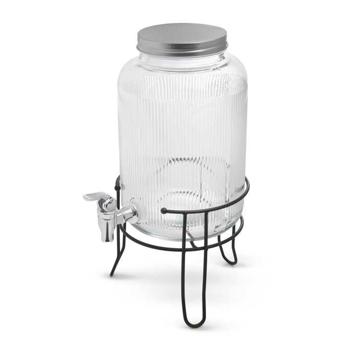Beverage Dispenser 3.9LTR With Stand Glass