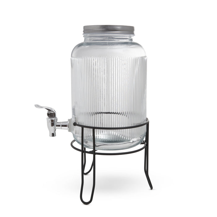 Beverage Dispenser 3.9LTR With Stand Glass