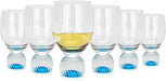 6-Piece Drinking Glass 310mL Stylish Design Drinkware Tumbler Glasses