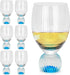 6-Piece Drinking Glass 310mL Stylish Design Drinkware Tumbler Glasses