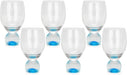 6-Piece Drinking Glass 310mL Stylish Design Drinkware Tumbler Glasses