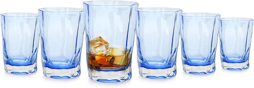 6-Piece Drinking Glass Set 330mL Stylish Design Drinkware