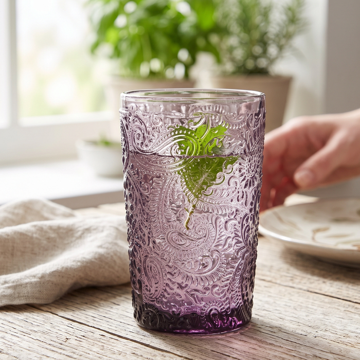 Tumbler Glass Elegant And Stylish Glass 380ml