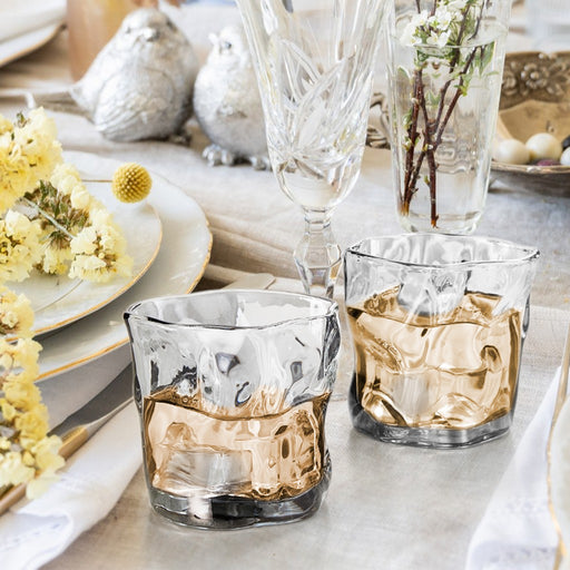 2-Piece  Whiskey Glasses 260ml Glass