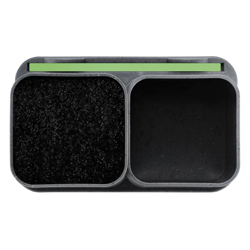 Kitchen Knife And Utensil Organizer (21.5x13.2x23cm) With Cutting Board (33x20x0.6cm) GREY (Plastic)