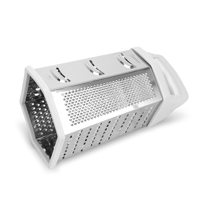 6-Sided Stainless Steel Grater 24cm