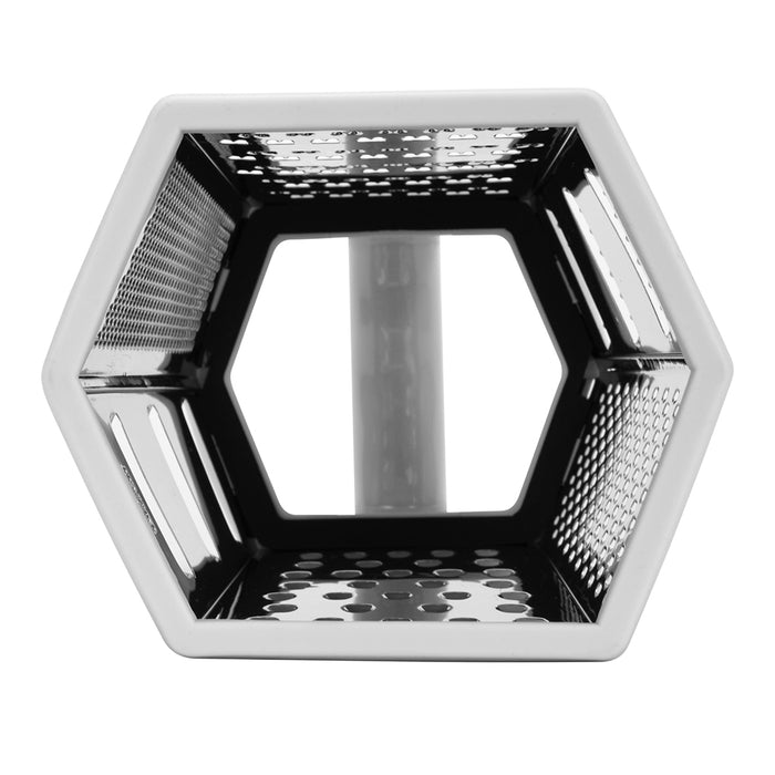 6-Sided Stainless Steel Grater 24cm