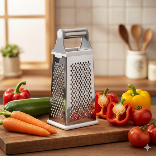4-Sided Grater 24.5cm Stainless Steel 9.5inch