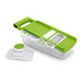 Adjustable Mandoline Slicer With Container 32x14x9cm And 5 Blades (Abs+Stainless Steel)