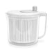 Salad Spinner Dryer 21cm/2.5LTR Plastic Rotary Vegetable Washer with Bowl