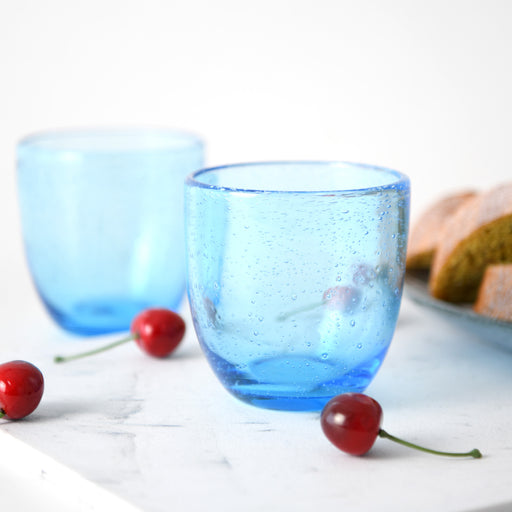 Tumbler Glass Set 2pcs 380ml (Solid Glass)