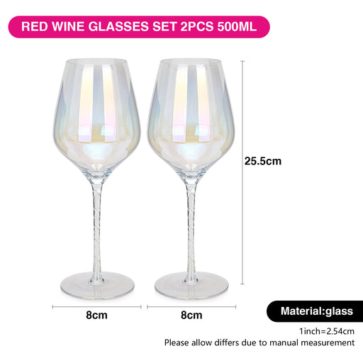 2-Piece 500ml Red Wine Glass